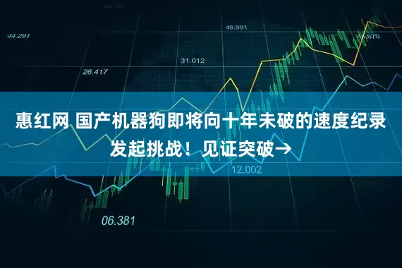 惠红网 国产机器狗即将向十年未破的速度纪录发起挑战！见证突破→