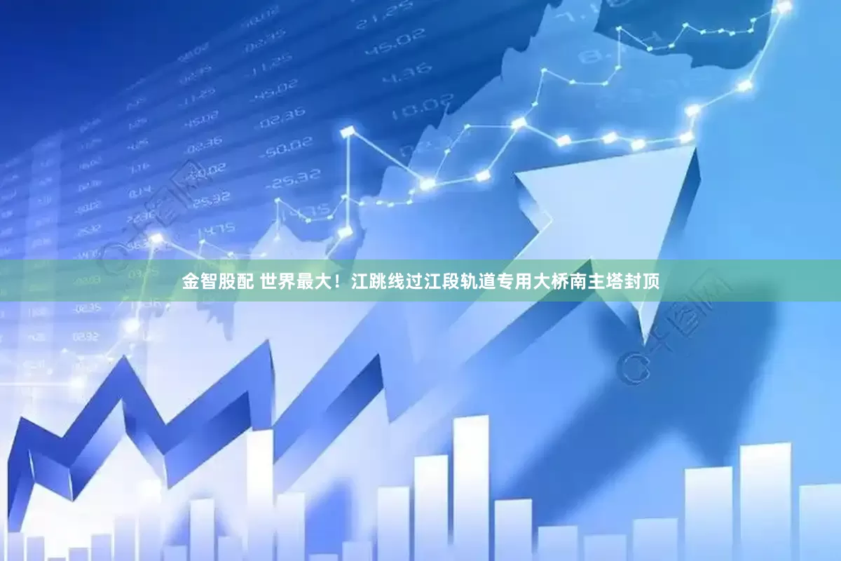 金智股配 世界最大！江跳线过江段轨道专用大桥南主塔封顶